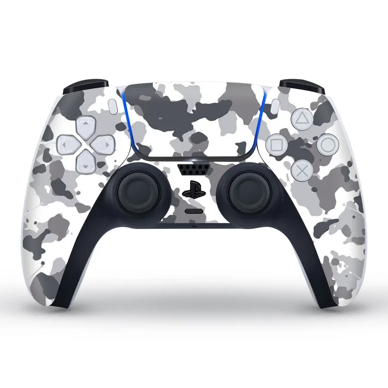Gamepad Protective Skin DATA FROG Camouflage Style For PS5 Gamepad Joystick Accessories