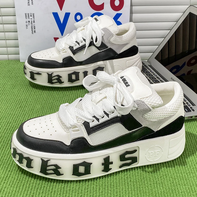 Super King Dolce And Gabbana Black And White Shoes Super King