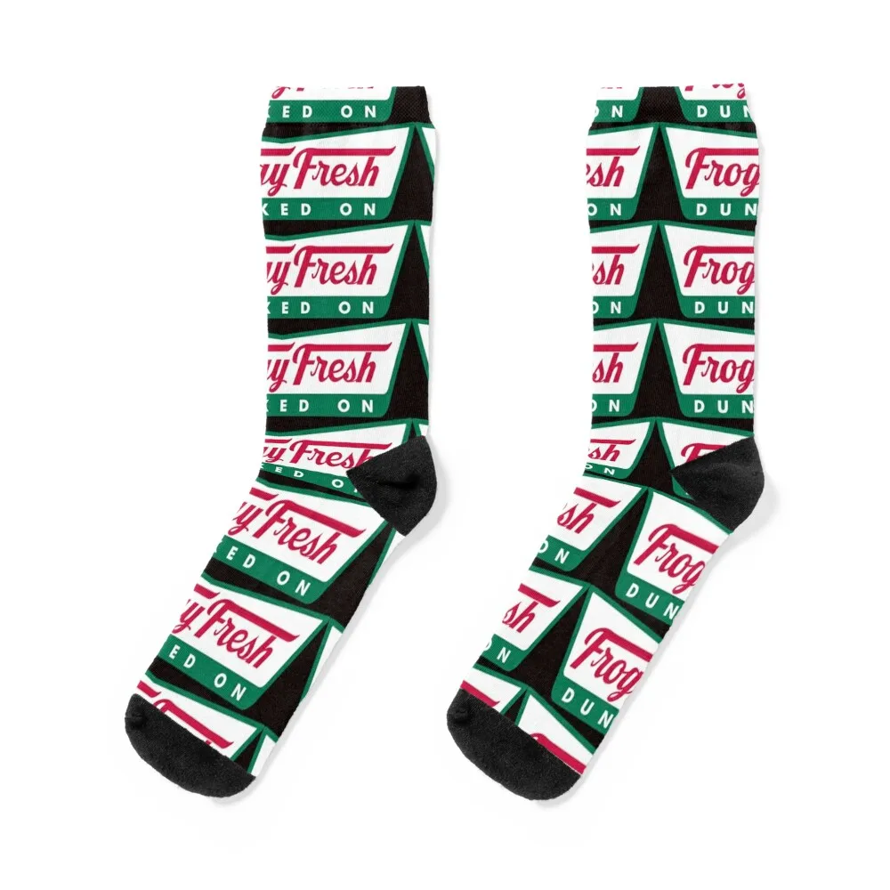 

Froggy Fresh - Dunked On Socks kids floral retro Socks For Girls Men's