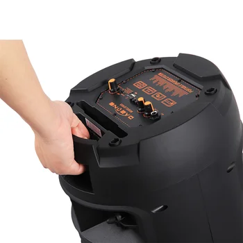 5000W Portable Bluetooth Speaker Heavy Bass Dual 8 