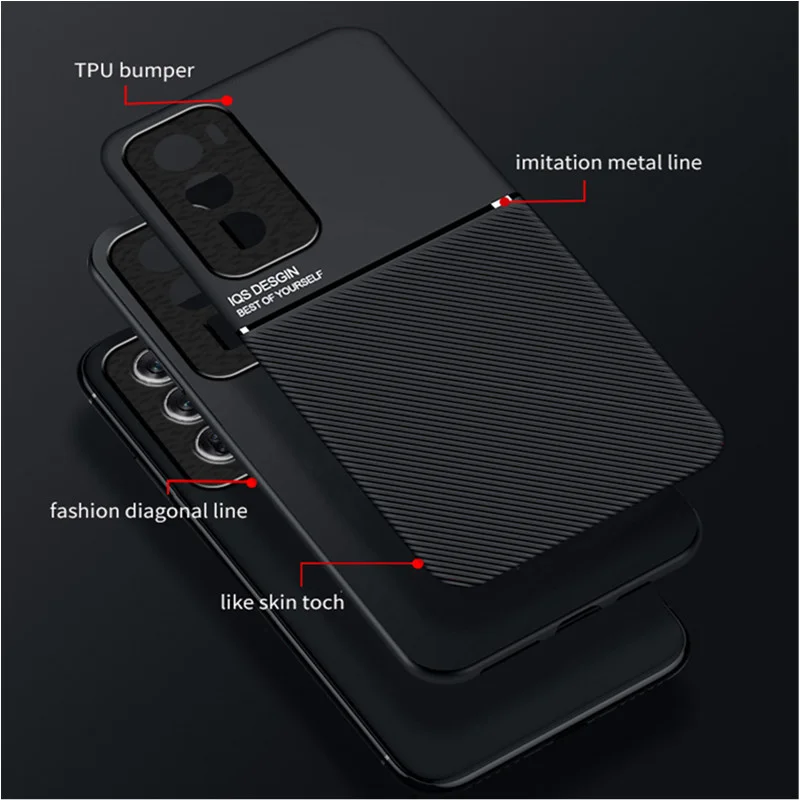 Rugged Protective Cover with Built-in Car Magnetic Holder