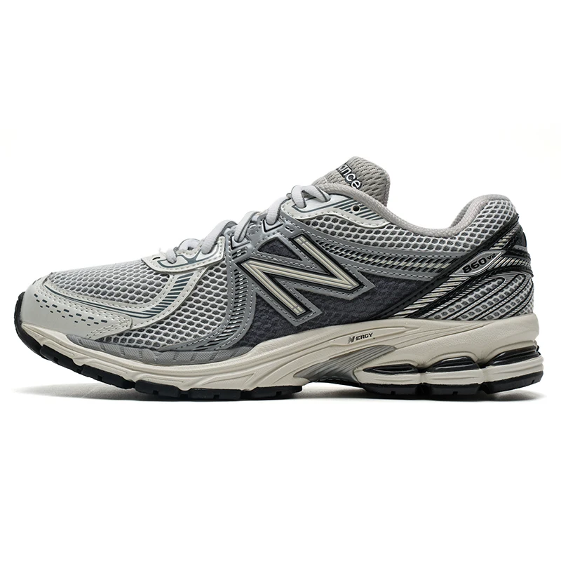 Newbalance (Newbalance) Sapatos masculinos e femininos, tênis, moda retrô, cano baixo, leve, confortável, respirável, resistente ao desgaste sapatos casuais Ml860Sb2-D