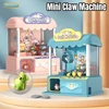 Mini Claw Arcade Crane Children Coin Operated Play Game DIY Prizes Gashapon Plush Doll Vending Machine Toys Kids Christmas Gifts 1