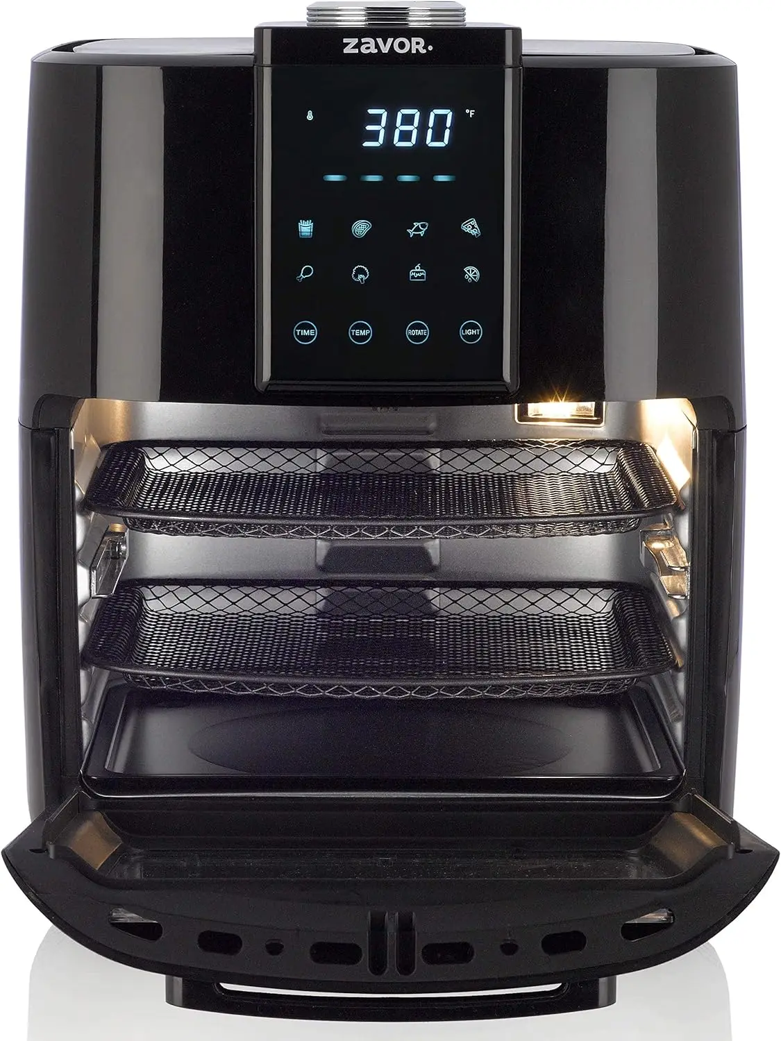 

All-in-One 12.7Qt Air Fryer Oven & Dehydrator with Rotisserie & Racks | Large Capacity for Optimal Air Circulation, Acce Mini de