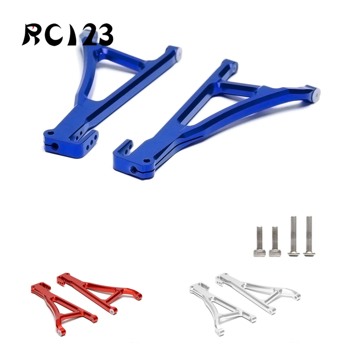 

#8631 #8632 Alloy Front Lower Left/Right Carrier Arms For Rc 1/10 Traxxas E-Revo 2.0 Vxl 86086-4 Upgrate Prats