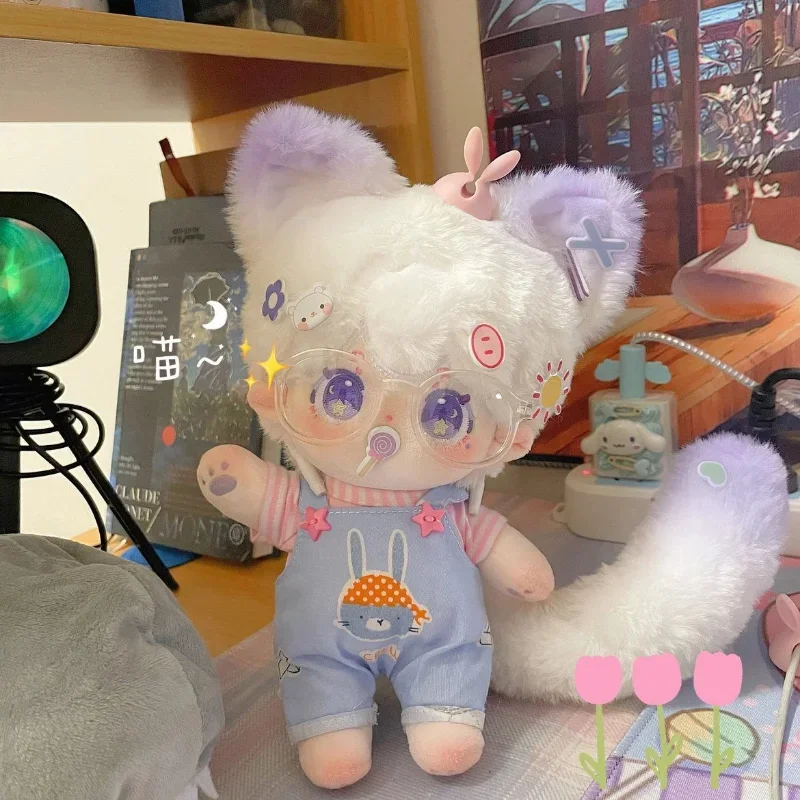 

Плюшевая Кукла без атрибутов Monster Miao Ke Si, 20 см, набивная аниме плюшевая игрушечная фигурка плюшевого аниме в стиле косплей, подарки на Рождество
