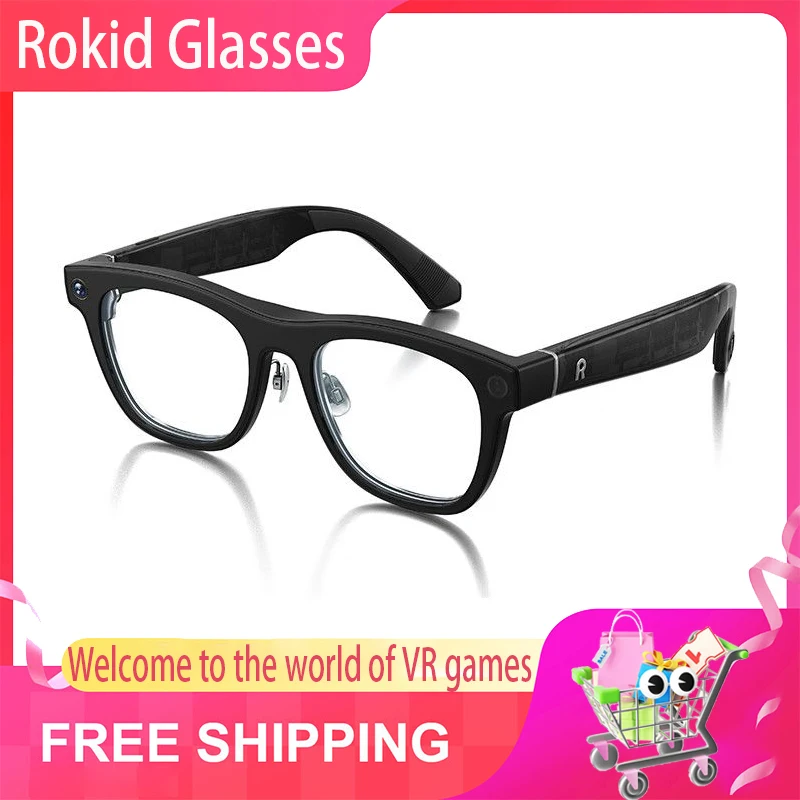 2025 New Rokid Glasses Leqi visual smart AI&AR Glasses Built-in AI Assistant, Advanced Camera,navigation, real-time translation