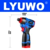 LYUWO 16V Electric Drill Screwdriver 160N.m impact Driver cordless drill Household Multifunction Hit Power Tools 2