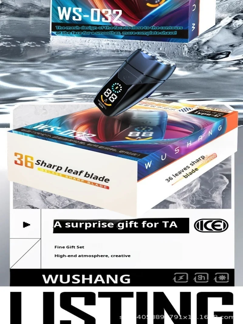 남성용 휴대용 전기 면도기, 미니 자동차 면도기, USB 충전식, 휴대용 면도기