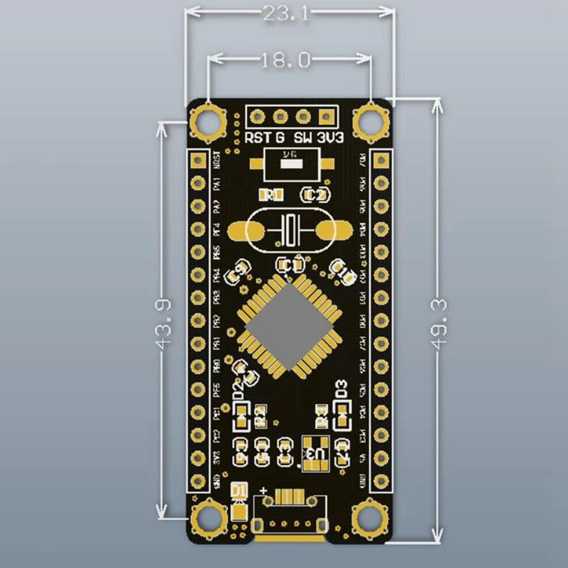 STM8S STM8S105K4T6   , ھ  MCU STM8S н  ݵ , 2 