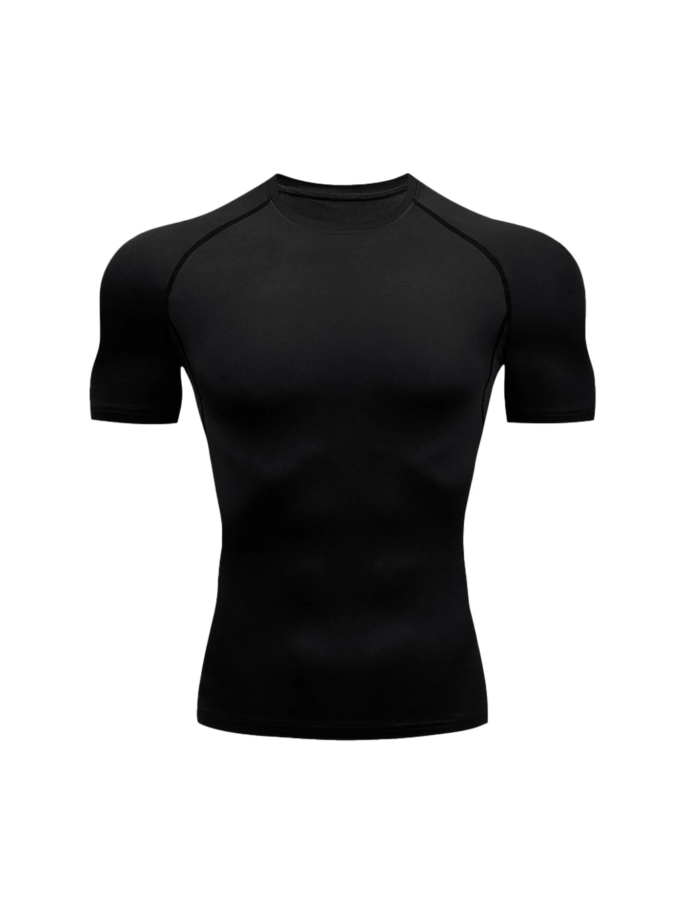 Men's Breathable Compression Gym & Sports T-Shirt