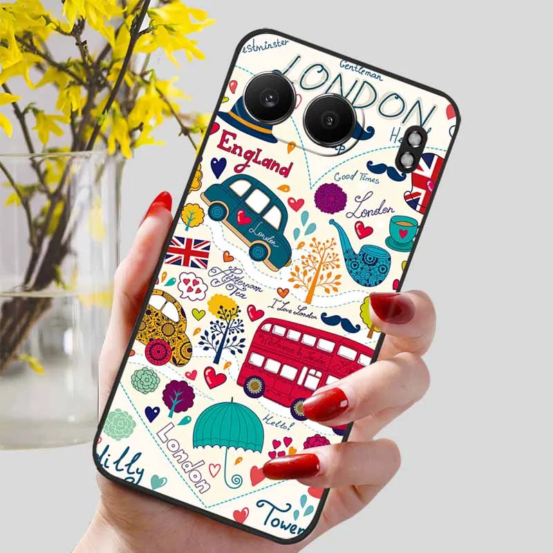 Luxurious Soft TPU Silicone Phone Cover - Beautiful Protective Back Shell
