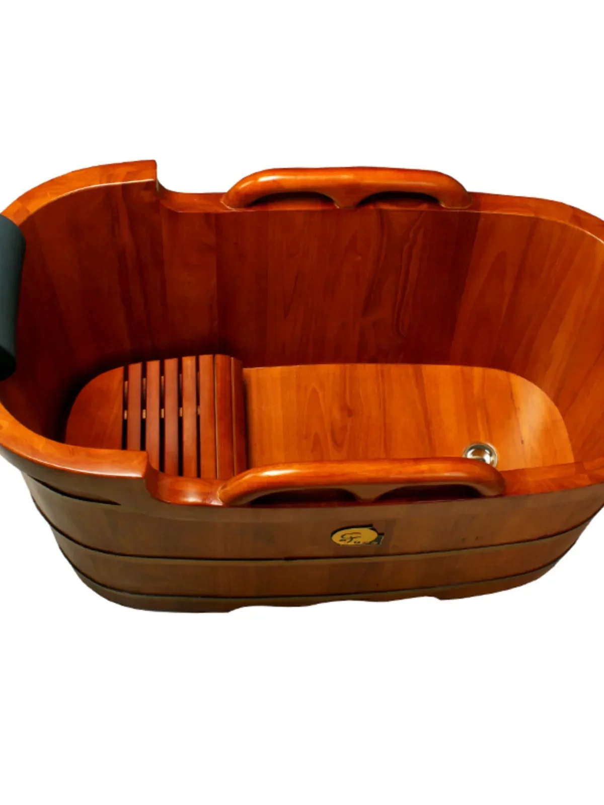 

Дубовое ведро для ванны Letaotao, ведро для ванны для взрослых с полной температурой тела, ведро для ванны, ведро для ванны