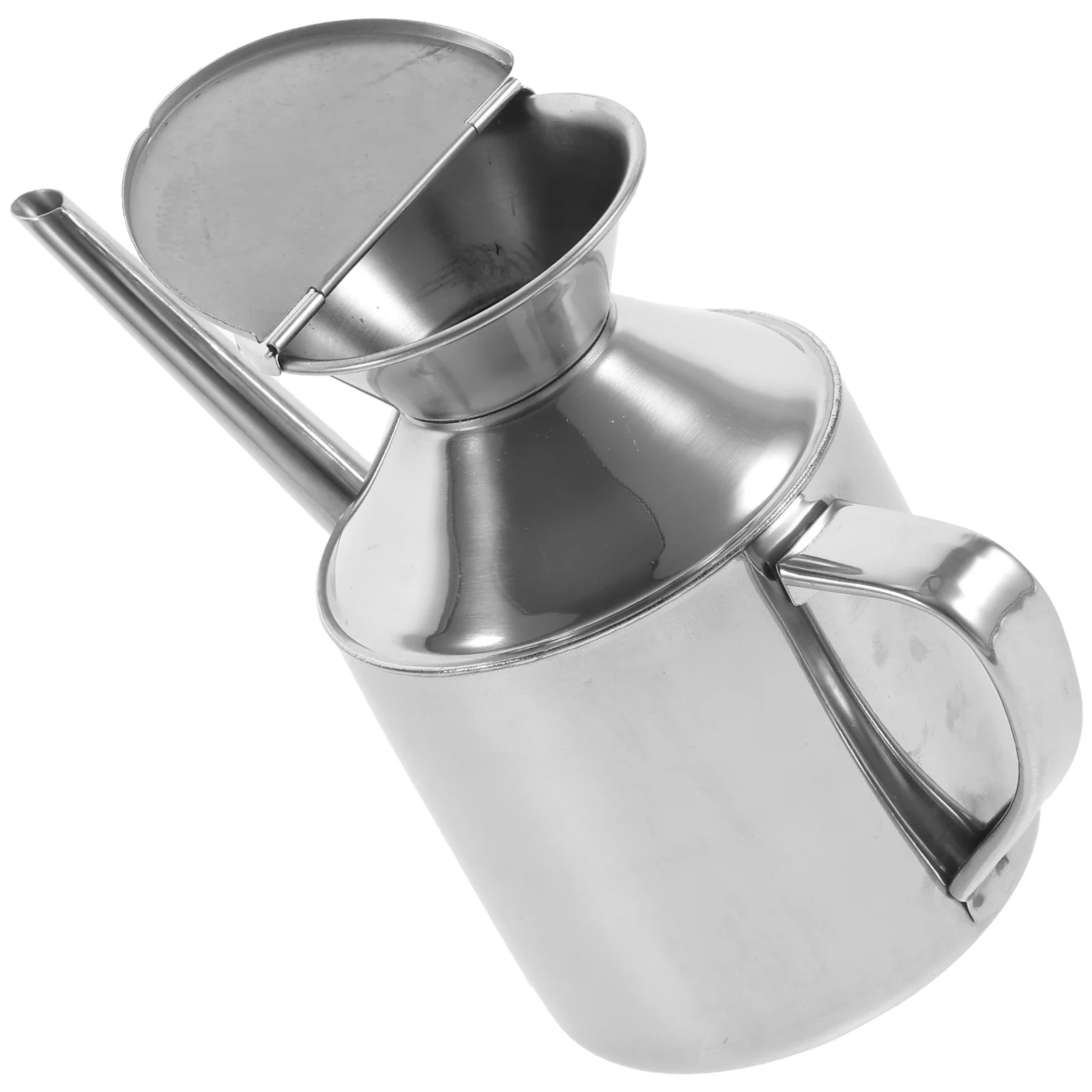 

Stainless Steel Oil Pot Bacon Storage Container for Kitchen Jug Tanker Dispenser Vinegar Household Olive Bottle