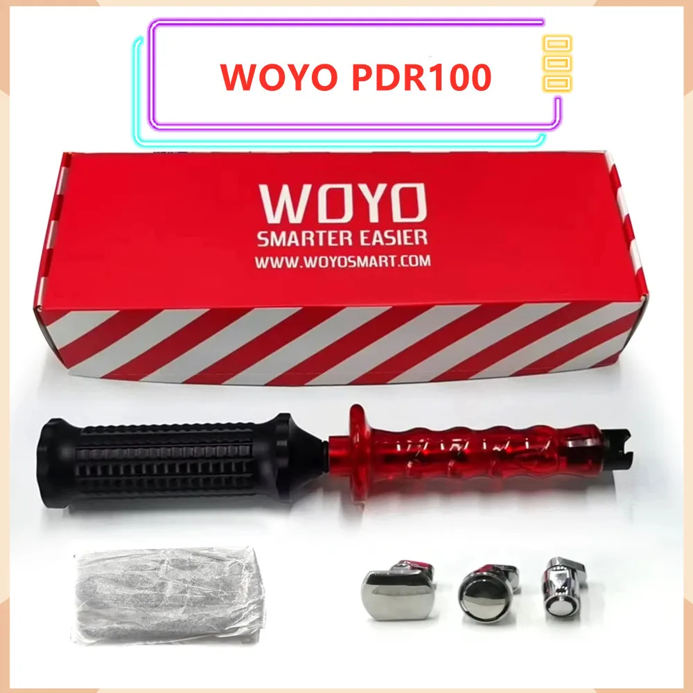 

Вытягиватель вмятин WOYO PDR100 с набором вкладышей, автомобильный PDR без покраски, инструменты для ремонта вмятин для всех автомобилей
