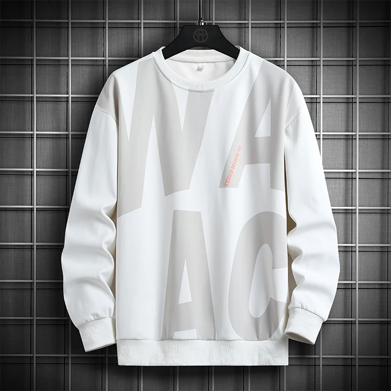 thumbnail image 1 of Sudadera con capucha para hombre, Jersey informal de moda, ropa deportiva con letras, Top de Hip Hop, 8XL talla grande, Otoño, novedad de 2024, 1 of 5
