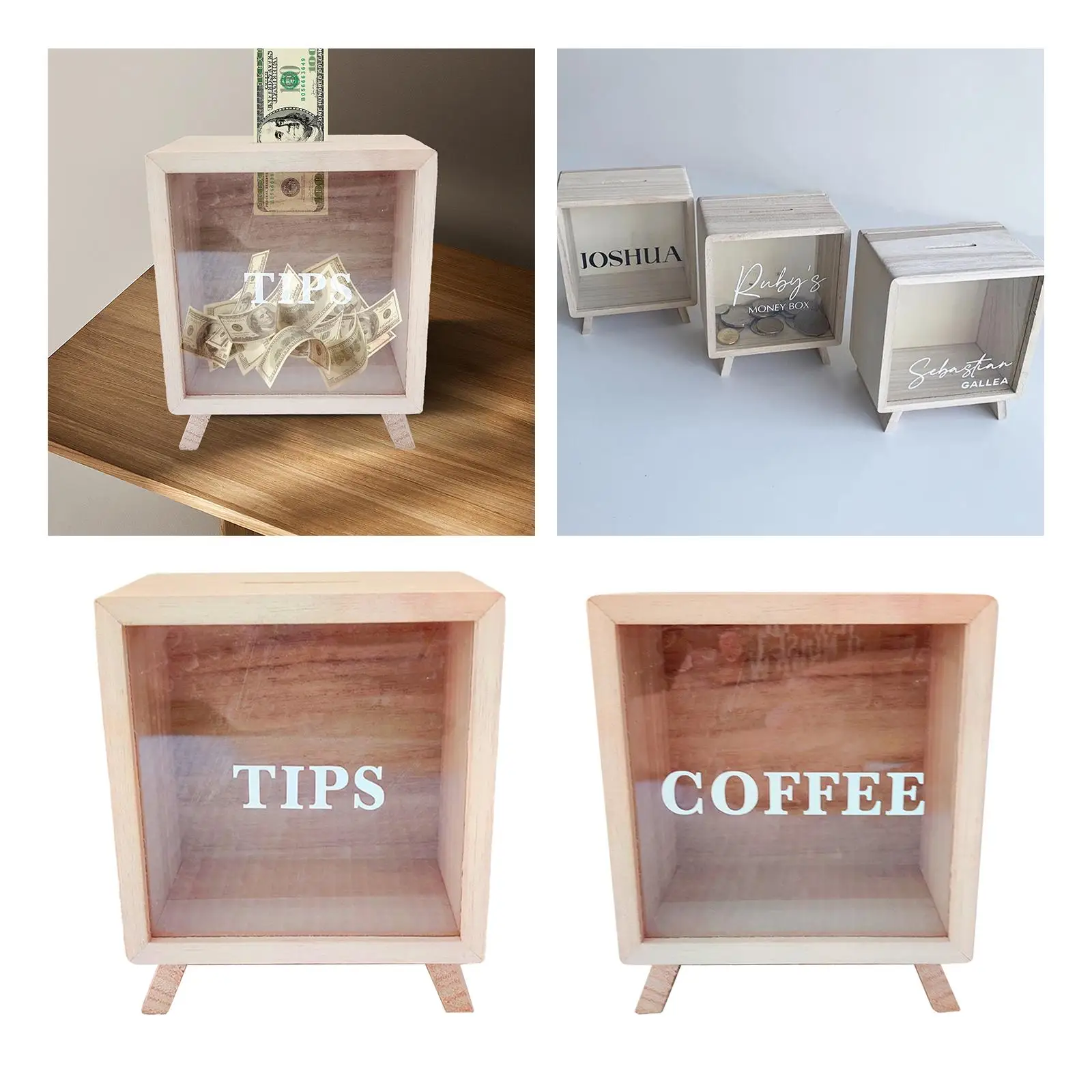 코인 뱅크 항아리 팁 항아리, 돈 팁 박스, 레스토랑 바텐더 바-Freehip.co.kr