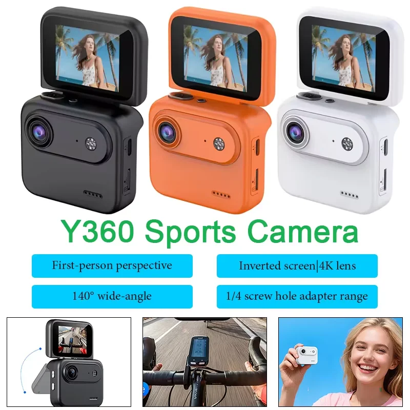 Mini Caméra Sport HD 1080P 30FPS Étanche avec Carte SD