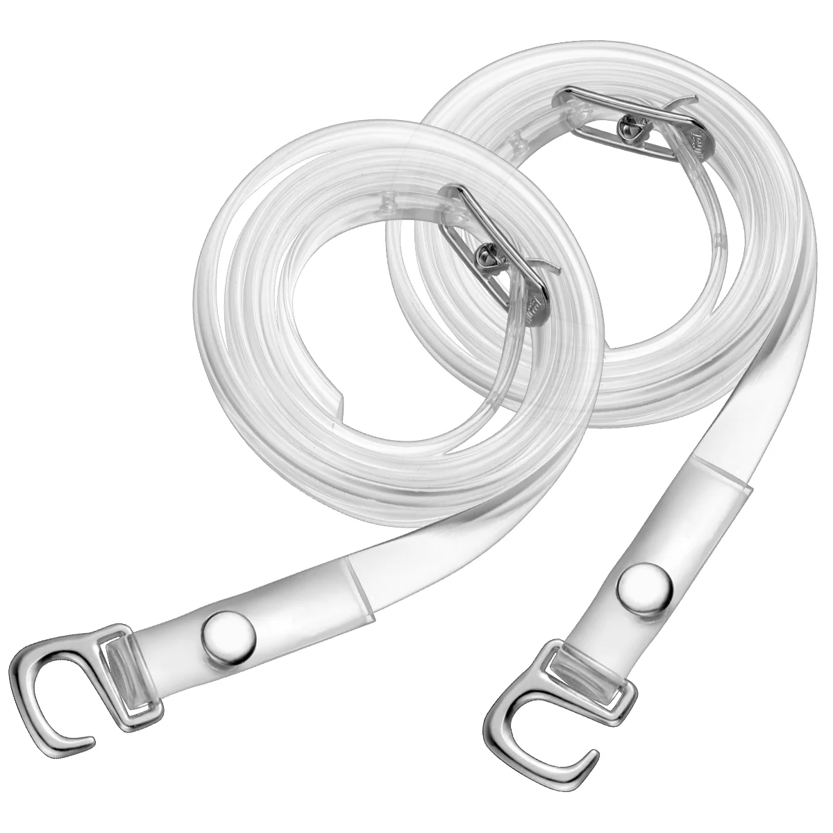 

1 Pair of Clear Heels Shoes Straps Transparent Shoe Straps Laces Band for High Heels Shoes Pumps