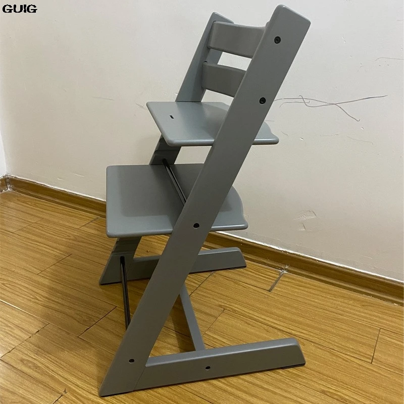 Baby Dining Chair Multi-functional Adjustable Beech Children's High Study Children Study Chair