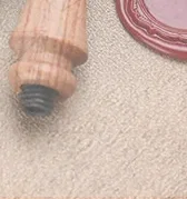 1Pc Manico in Legno Sigillo di Cera Timbro Accessori Portatile Mini Fai Da Te Strumento di Tenuta Retro Manico in Legno di Pero Sigillo di Cera Francobolli Maniglia