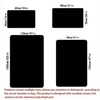 พรมขนาดใหญ่ลายเรขาคณิตแบบมินิมอล พรมปูพื้นกันลื่นพร้อมลวดลายประกบสีเทาสำหรับห้องนั่งเล่นห้องนอน ตกแต่งที่ไม่เหมือนใคร 4