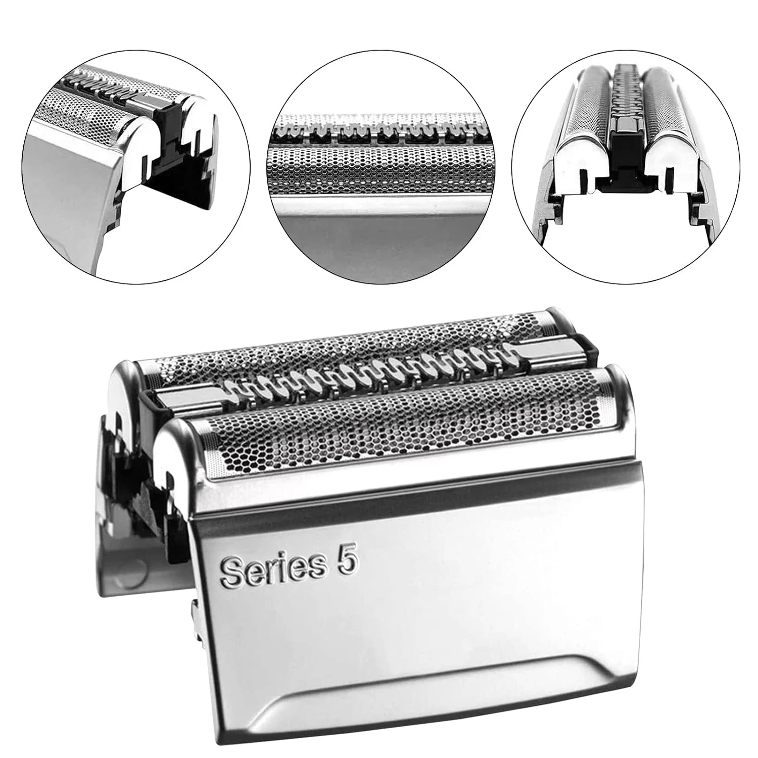 Electric Shaver Head electric shaver head electric shaver blades 52S Replacement Head Compatible with Braun Series 5 Electric Shaver Razor 5090/5190cc,5040/5140s,5030s,5147s,5145s,5195cc,5197cc