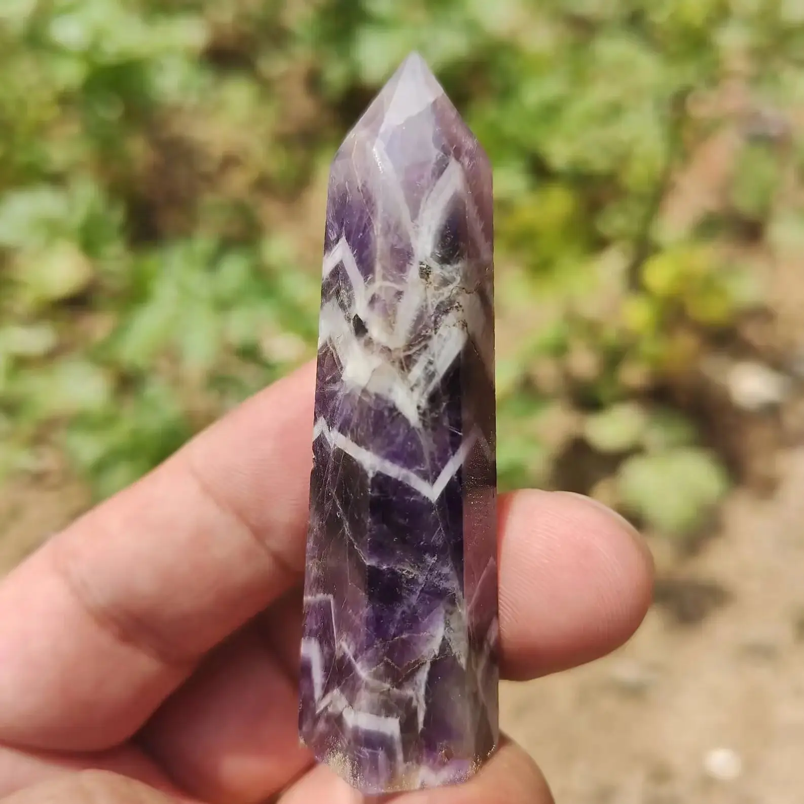 Natural Dream Amethyst Quartz Tower Wand High Quality Healing Crystal Crystal Points For FengShui Decoration Crystal Ener Tower 7 Sf2804c93ce684589a0532ba8b8c9d5c80