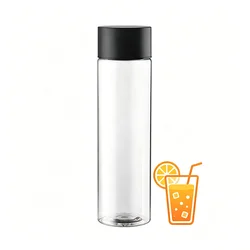✨ Bulk Set of Reusable Plastic Bottles for Juice, Water, Smoothies, Sensory Crafts, and Calming Activities - 400ml (24PCS)