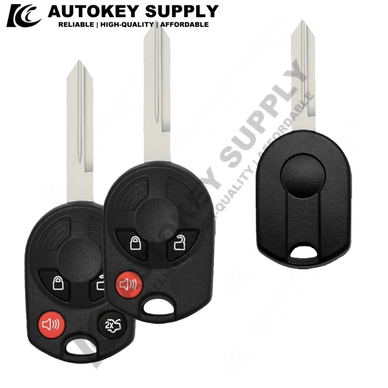 

3 4 Buttons Remote Key Shell Case Fob For Mercury ForFORD Edge Escape Expedition Flex Fusion Mustang Taurus Lincoln AKFDS256