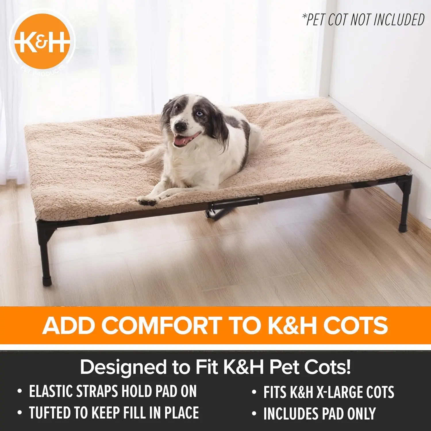 Dog cot pad image 3