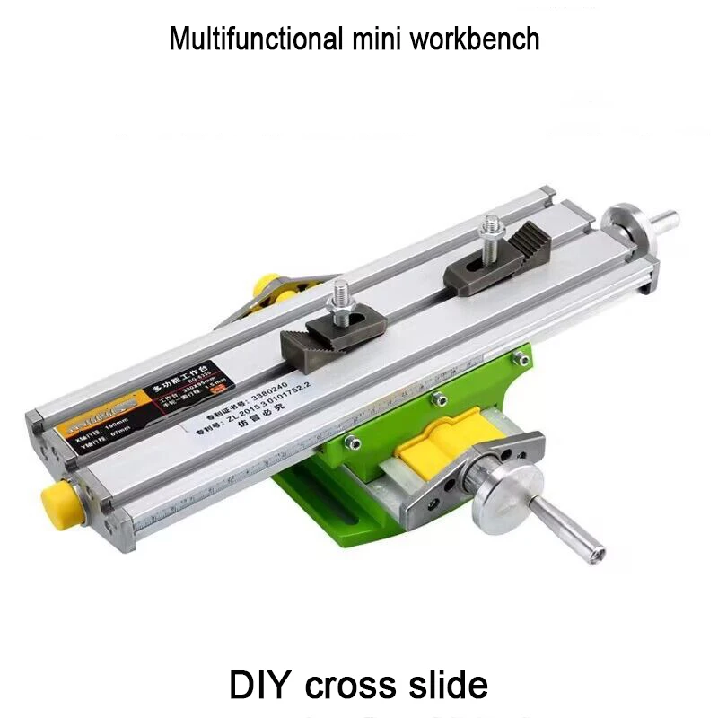 

X Y Axis Adjustment Coordinate Table DIY Home Micro Precision Multi-Function Milling Machine Bench Drill Vise Fixture Table