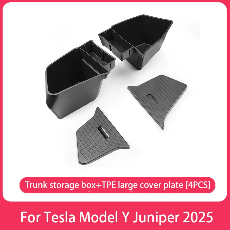 Premium Rear Trunk Storage Box Cargo Organizer Accessory