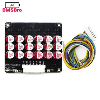 Bilanciatore Equalizzatore Attivo 4-6S 5A BMS per Pacchi Batteria al Litio NCM LFP Li-ion Lipo Lifepo4 LTO per Bici Elettriche e Scooter