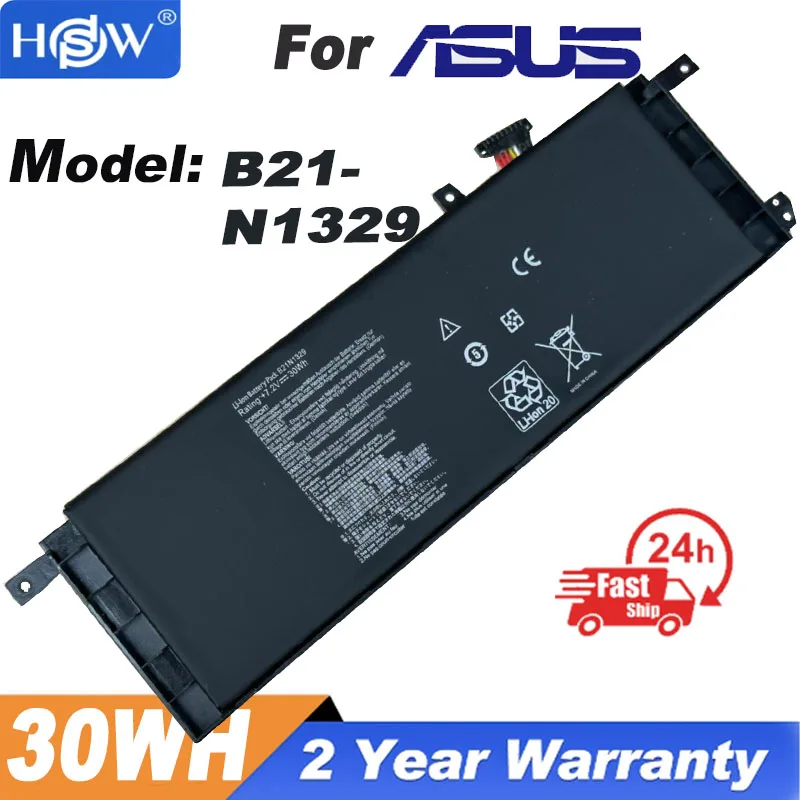 

B21N1329 Аккумулятор для ноутбука ASUS D553M F453 F453MA F553M P553 P553MA X453 X453MA X553 X553M X553B X553MA X403M X503M