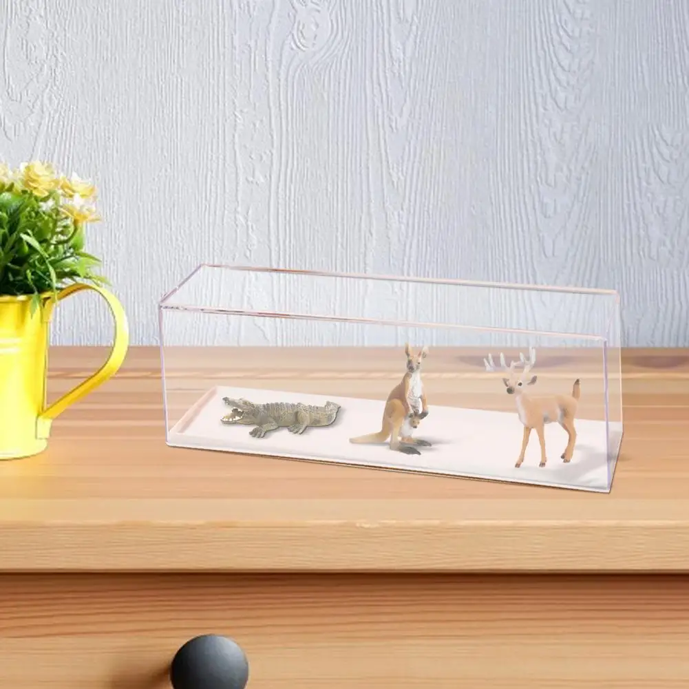 Scatola Portaoggetti Per Animali Domestici Vetrina Per Minifigure A Prova Di Umidità Vetrina In Plastica Trasparente Per Animali Domestici Per Azione 