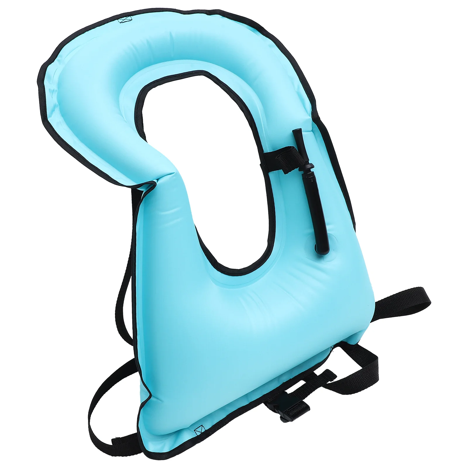 

Swimming Inflatable Breathing Vest Snorkel Adults Safety Snorkeling Accessory Jacket Aldult Child