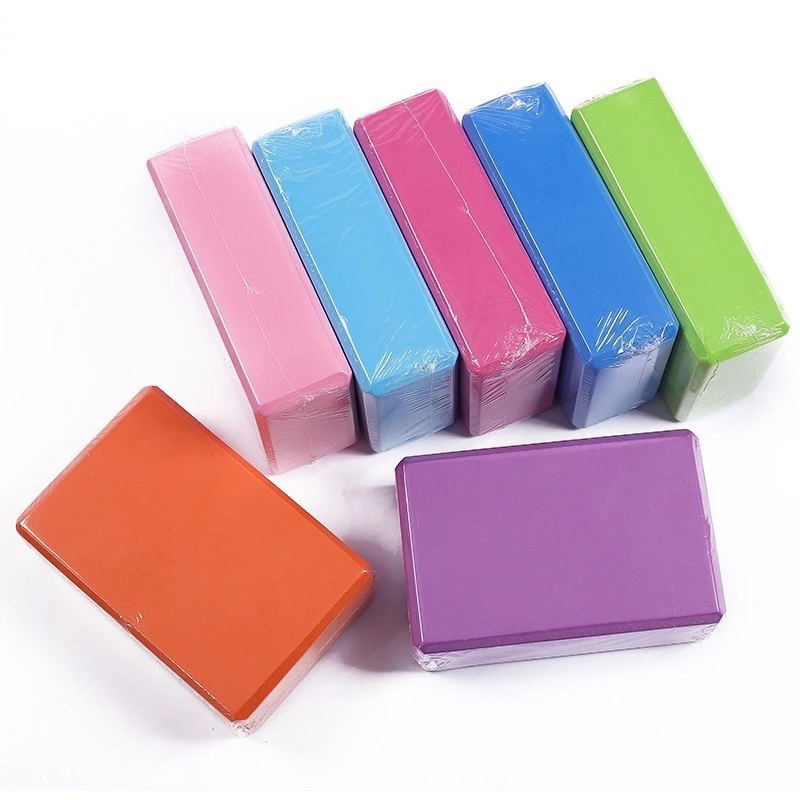 Exercise Fitness Sport Gym Pilates Yoga Block EVA Foam Yoga Brick For Crossfit Exercise Workout Training Bodybuilding Equipment
