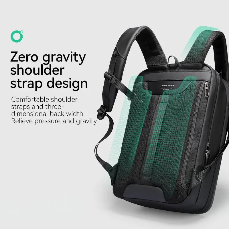 Mark Ryden New Design Laptop Backpack Anti-theft Waterproof School Backpacks USB Charging Men Business Travel Bag Backpack 3