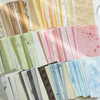 50 Fogli di Carta Decorativa Vintage per Scrapbooking, Forniture per Journaling, Carta per Artigianato, Decorazioni per Card Making