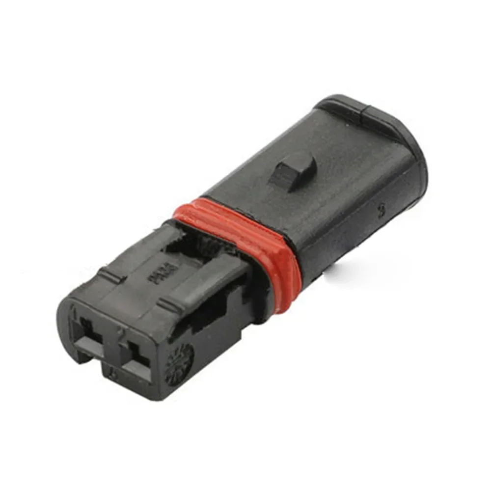 

5/10/20/50/100sets 2pin plastic housing plug auto wiring harness unsealed cable connector "