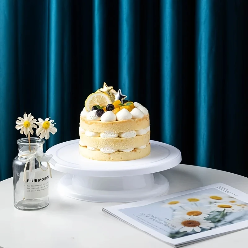 Decorating table turntable cake mounting table household rotary baking tool