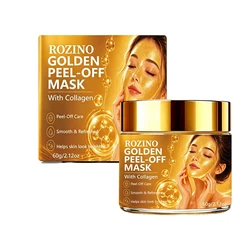 Revitalizing Gold Peel - Off Face Mask - Instantly Cleanses, Moisturizes, and Enhances Radiance (1 piece)