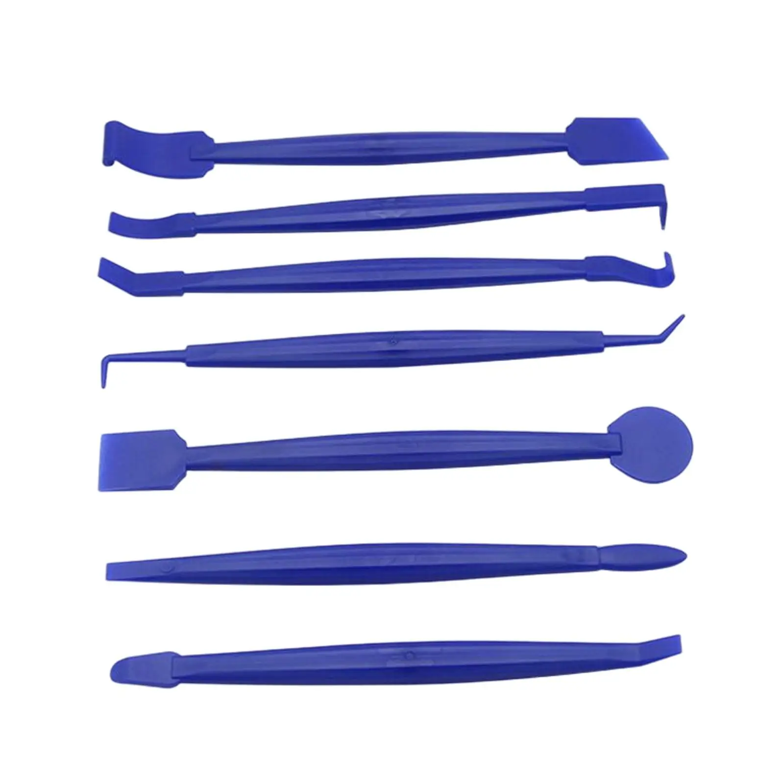 

7Pcs Vinyl Film Edge Trimming Tool Scraper Accessories Durable for Auto Vehicle