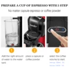 Italian Espresso Electric Coffee Capsule Machine 3 in 1 For Nestle Capsules Kitchen Appliances 19 bar Coffee Machine Sonifer 2