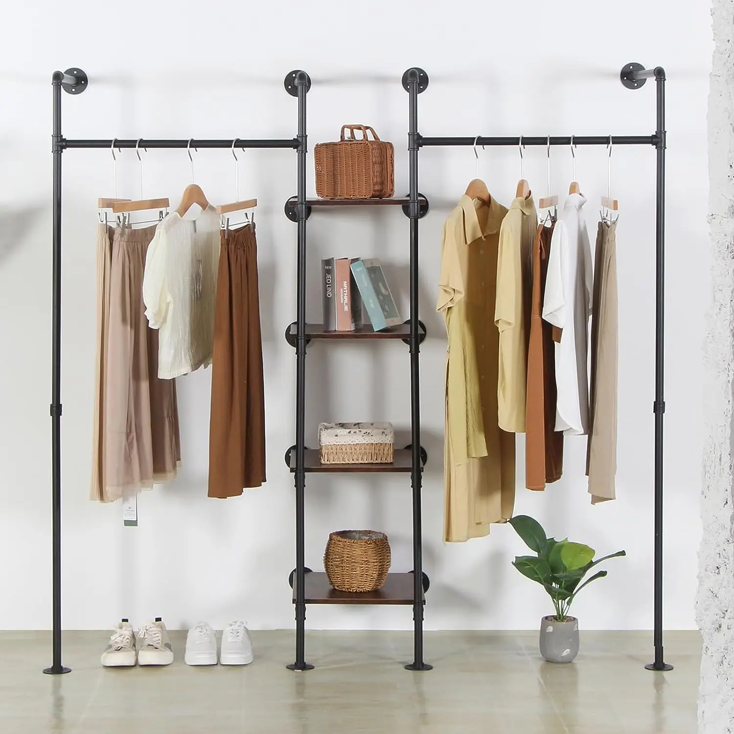 Drying Rack Galvanized Pipe For Hanging Clothes Clothes Hanging