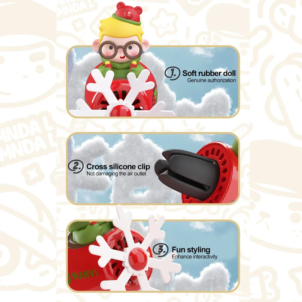 Car Air Freshener Rotating Propeller