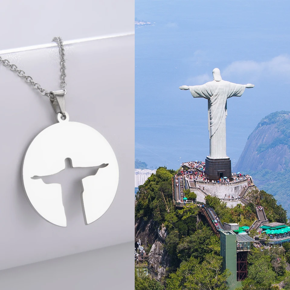 Christus Der Heiler Kreuz Anhänger Und Kette - AP11-117