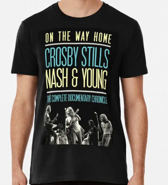 Vintage On The Way Home Da 4 Way Street Di Crosby, Stills, Nash & Young Tshirt