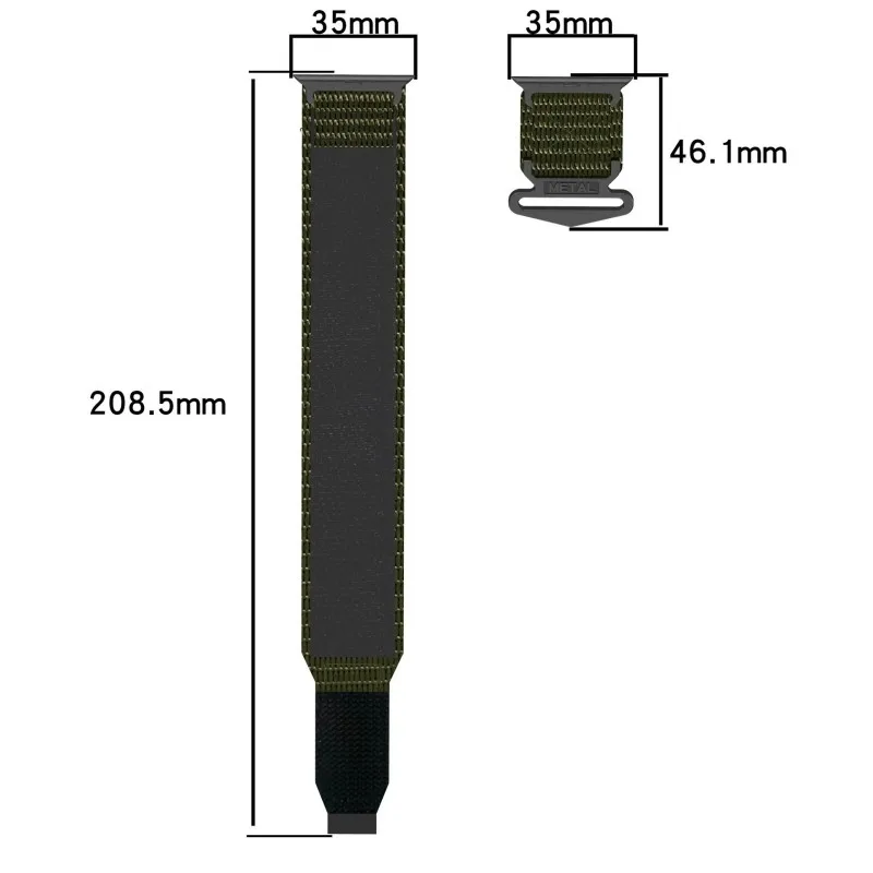 Loop Nylon Watch Band - Premium Silicone Bracelet